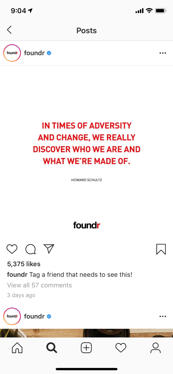 instagram marketing motivational foundr